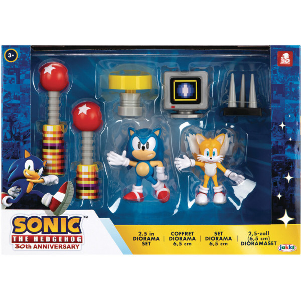 Sonic Diorama set figuric 6 cm 